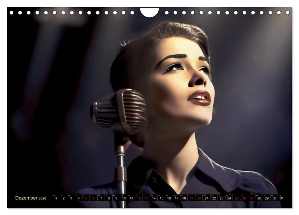 Weitere Ansicht: Die Stimme der Leidenschaft (Wandkalender 2026 DIN A4 quer), CALVENDO Monatskalender | Calvendo, Eva Ola Feix