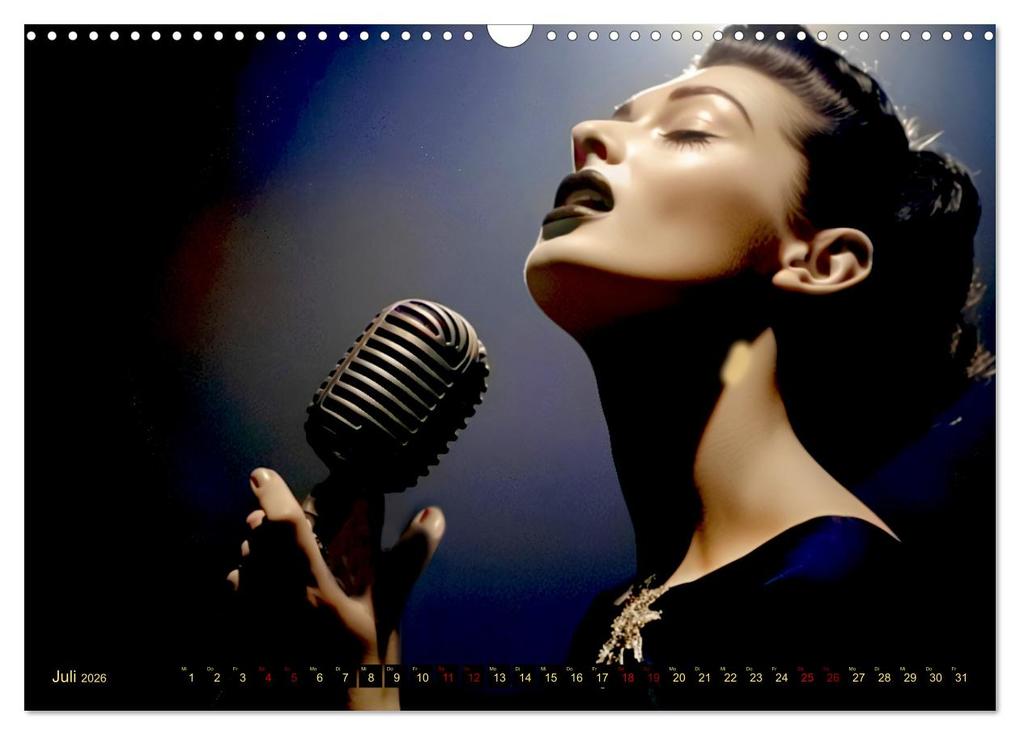 Weitere Ansicht: Die Stimme der Leidenschaft (Wandkalender 2026 DIN A3 quer), CALVENDO Monatskalender | Calvendo, Eva Ola Feix