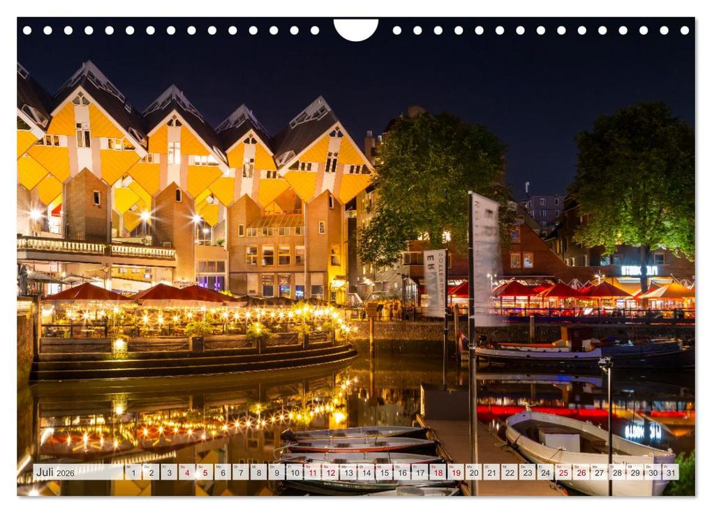 Weitere Ansicht: ROTTERDAM Imposante Ansichten (Wandkalender 2026 DIN A4 quer), CALVENDO Monatskalender | Calvendo, Melanie Viola