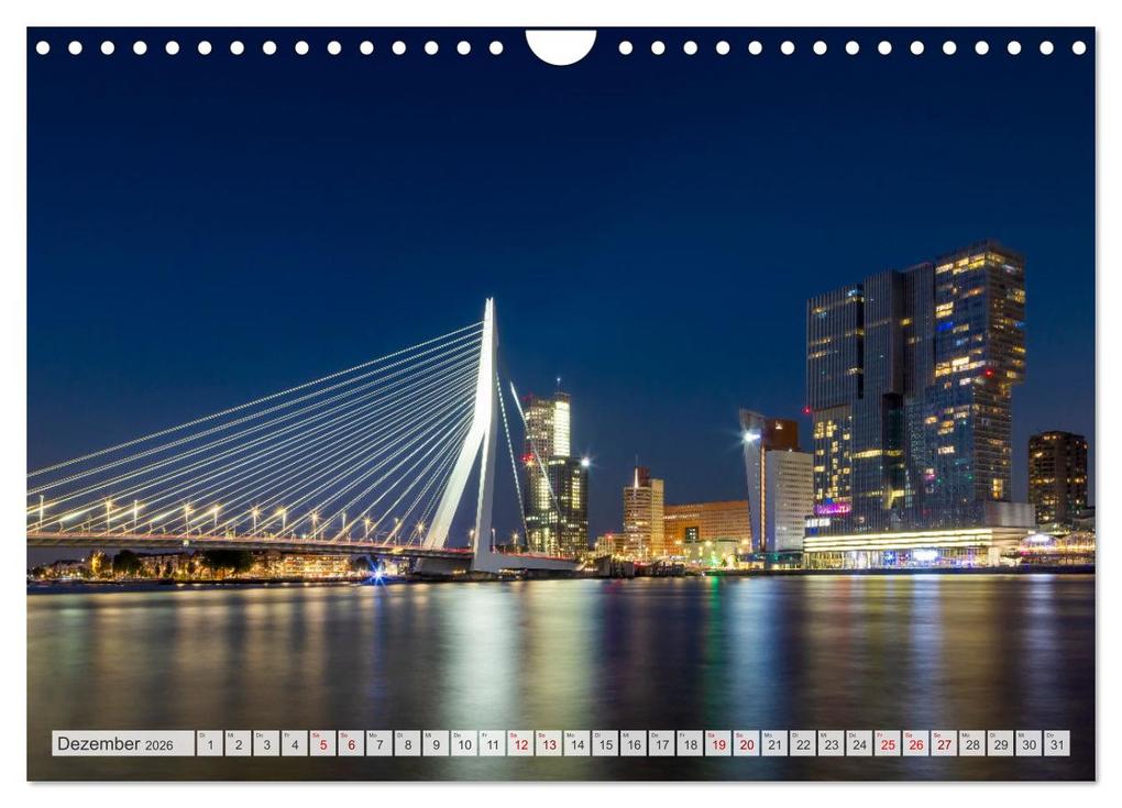 Weitere Ansicht: ROTTERDAM Imposante Ansichten (Wandkalender 2026 DIN A4 quer), CALVENDO Monatskalender | Calvendo, Melanie Viola
