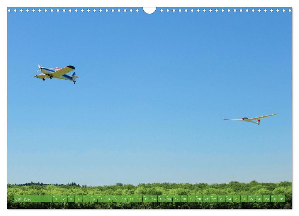 Weitere Ansicht: Meister in der Schwebe: Segelflugzeuge (Wandkalender 2026 DIN A3 quer), CALVENDO Monatskalender | Calvendo, CALVENDO CALVENDO