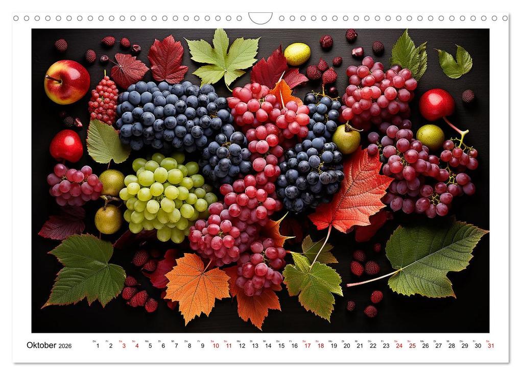 Weitere Ansicht: Ordentlich Vegan (Wandkalender 2026 DIN A3 quer), CALVENDO Monatskalender | Calvendo, Kerstin Waurick
