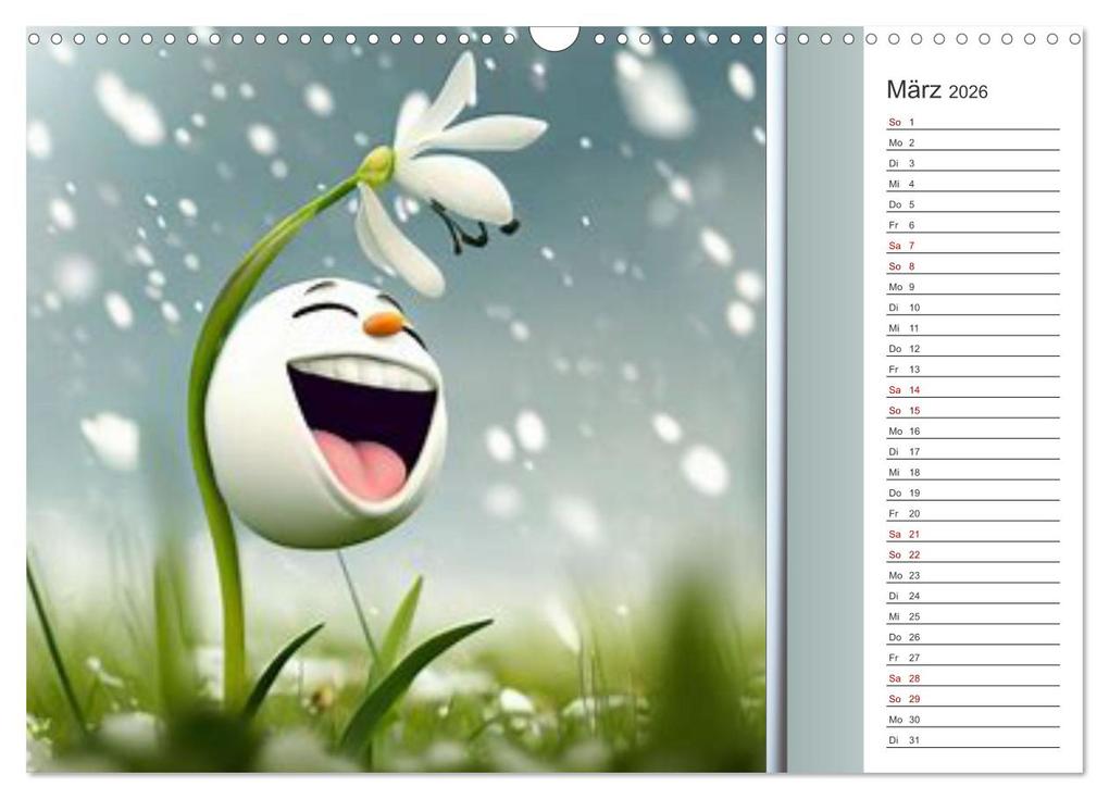 Weitere Ansicht: Crazy Blumen (Wandkalender 2026 DIN A3 quer), CALVENDO Monatskalender | Calvendo, Ingrid Besenböck