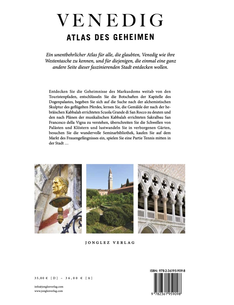 Weitere Ansicht: Venedig - Atlas des Geheimen | Thomas Jonglez