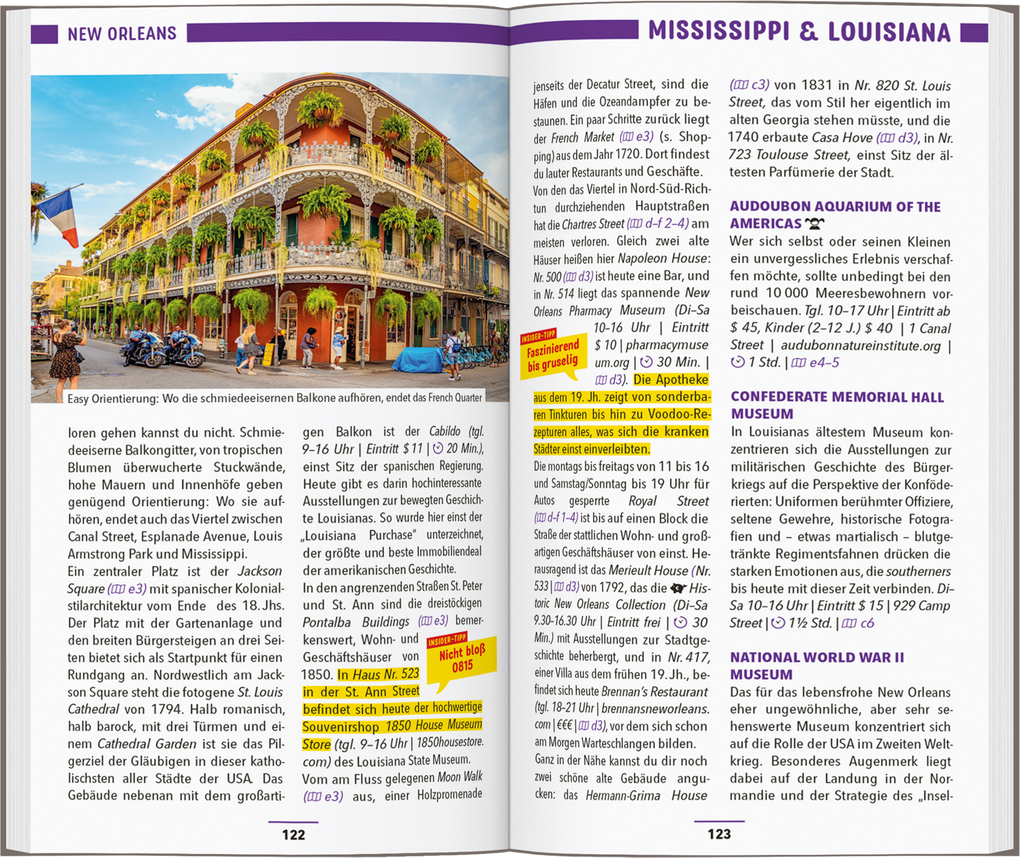 Weitere Ansicht: MARCO POLO Reiseführer USA Südstaaten, New Orleans | Ole Helmhausen
