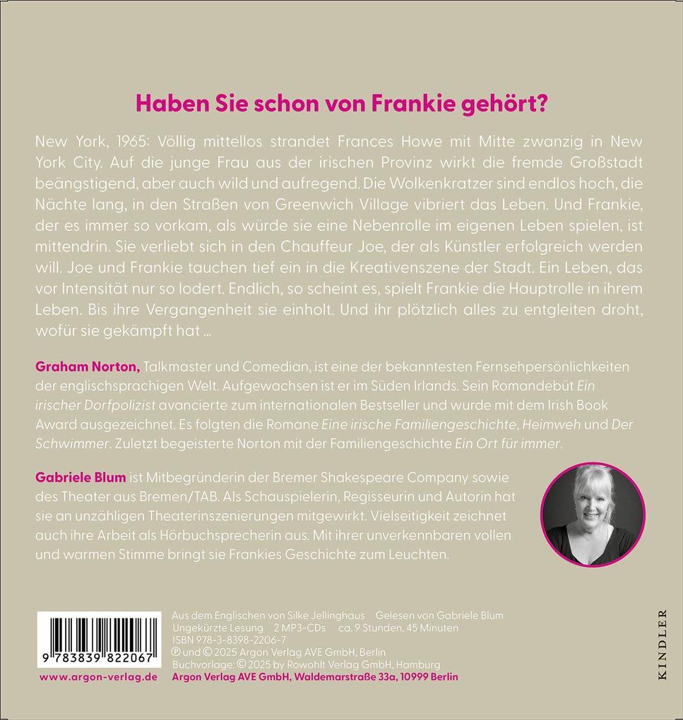 Weitere Ansicht: Eine wie Frankie | Graham Norton