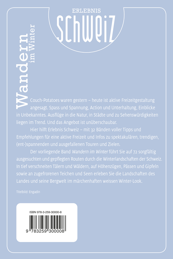 Weitere Ansicht: Kümmerly+Frey Erlebnis Schweiz Winterwanderungen - Wanderführer