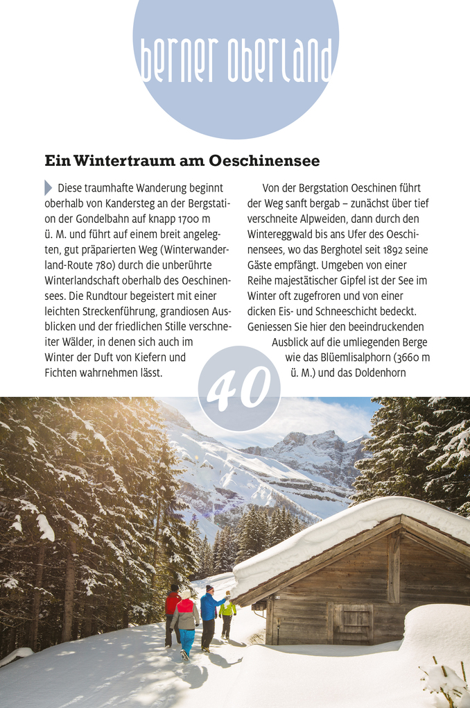 Weitere Ansicht: Kümmerly+Frey Erlebnis Schweiz Winterwanderungen - Wanderführer