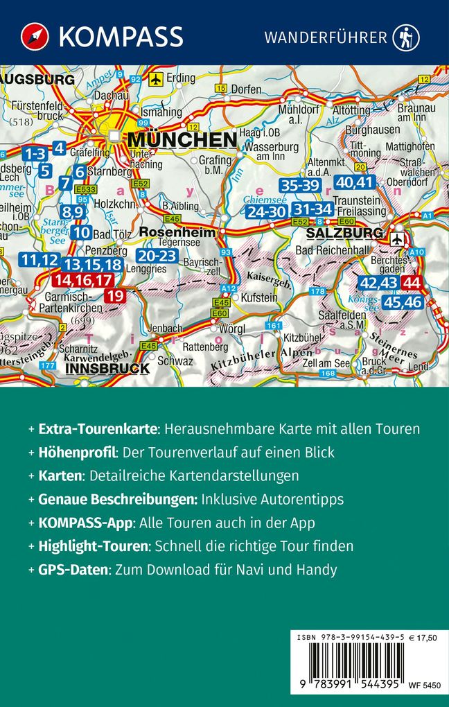 Weitere Ansicht: KOMPASS Wanderführer Bayerische Voralpenseen, 46 Touren mit Extra-Tourenkarte | Siegfried Garnweidner, Eugen E Hüsler, Christian Schneeweiß, Walter Theil, Monika Göbl