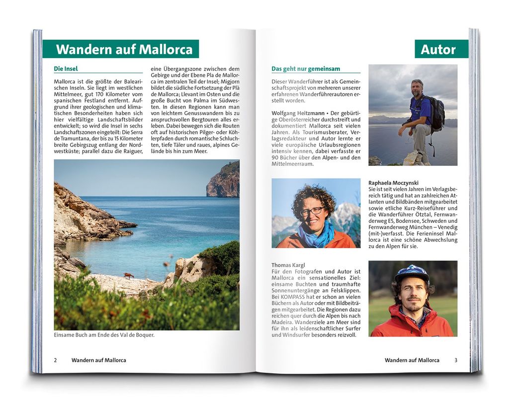 Weitere Ansicht: KOMPASS Wanderführer Mallorca Strand- und Küstenwanderungen, 35 Touren mit Extra-Tourenkarte | Wolfgang Heitzmann, Raphaela Moczynski, Thomas Kargl