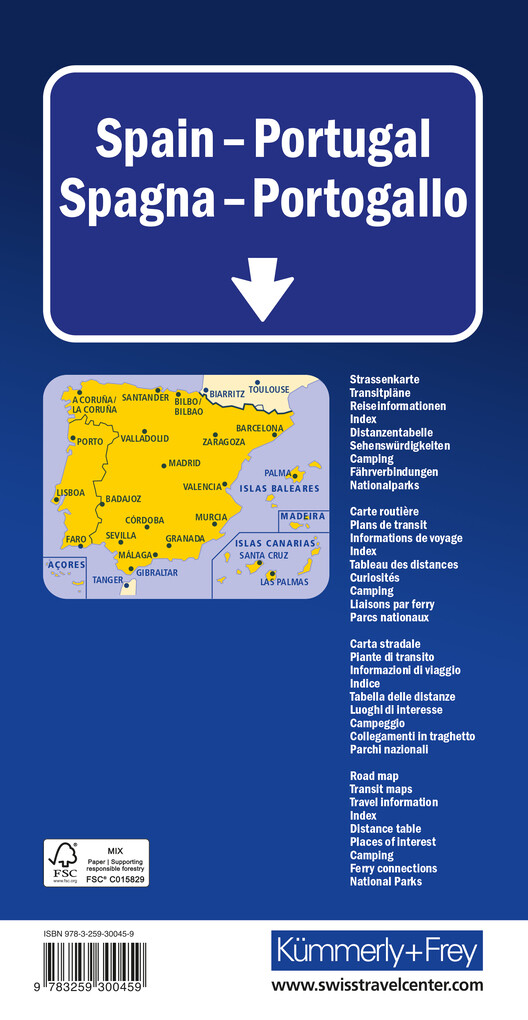 Weitere Ansicht: Spanien, Portugal