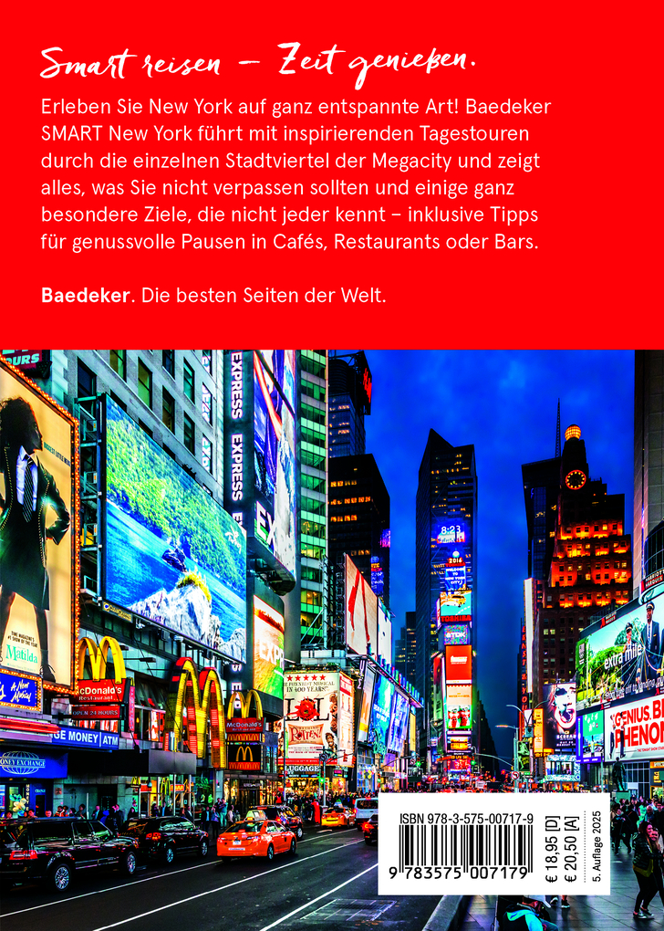 Weitere Ansicht: Baedeker SMART Reiseführer New York | Manuela Imre