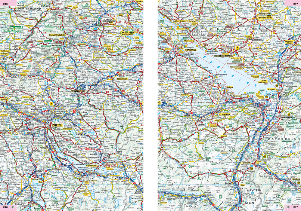 Weitere Ansicht: ADAC Superstraßen Autoatlas 2026/2027 Deutschland 1:200.000, Österreich, Schweiz 1:300.000 mit Europa 1:4,5 Mio.