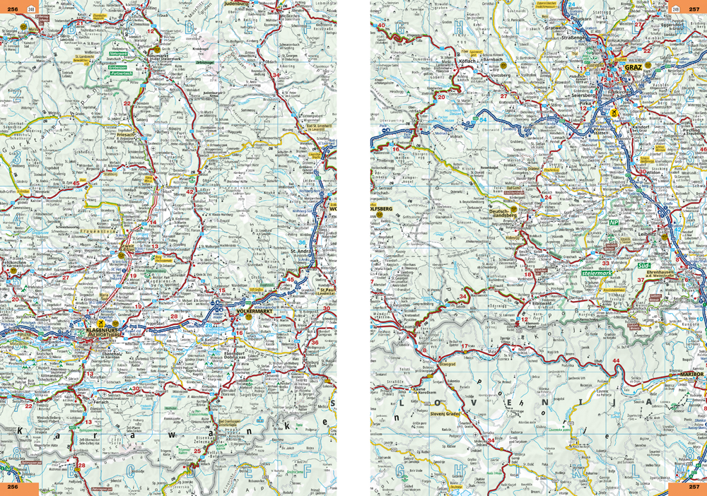 Weitere Ansicht: ADAC Superstraßen Autoatlas 2026/2027 Deutschland 1:200.000, Österreich, Schweiz 1:300.000 mit Europa 1:4,5 Mio.