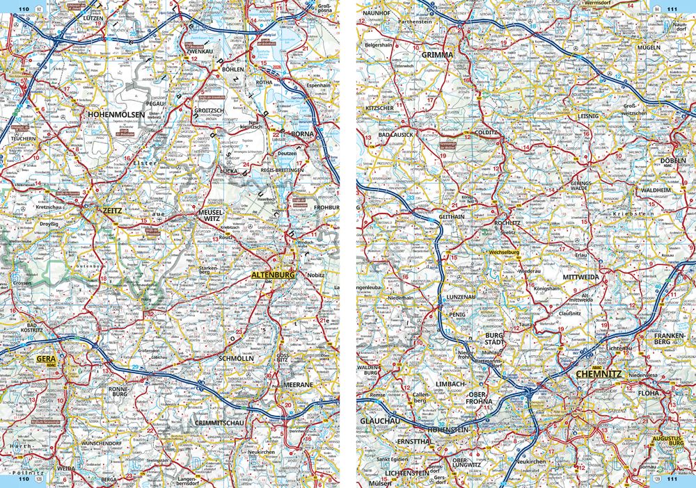Weitere Ansicht: ADAC Reiseatlas 2026/2027 Deutschland 1:200.000, Europa 1:4,5 Mio.