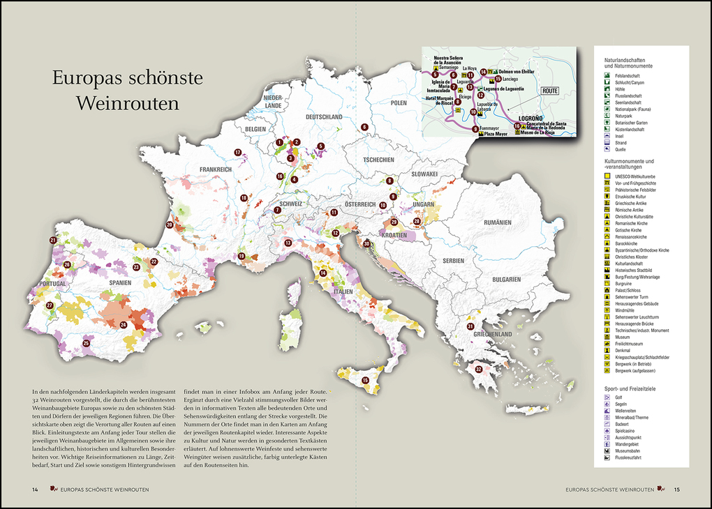 Weitere Ansicht: KUNTH Europas schönste Weinrouten | KUNTH Verlag