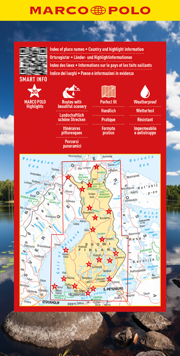 Weitere Ansicht: Finland Marco Polo Map