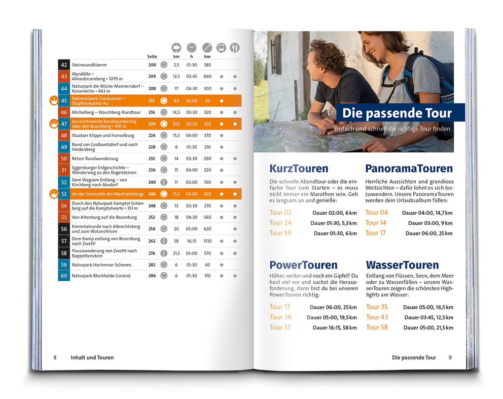 Weitere Ansicht: KOMPASS Wanderführer Wien mit Wienerwald, Wein- und Waldviertel, 60 Touren mit Extra-Tourenkarte | Werner Heriszt