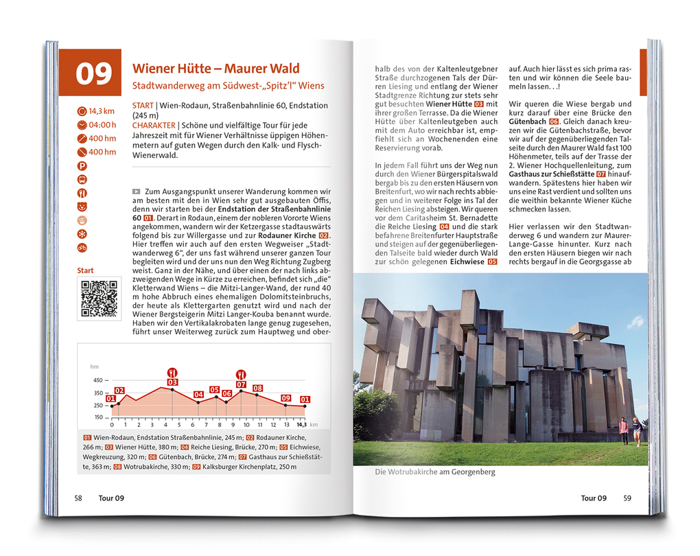 Weitere Ansicht: KOMPASS Wanderführer Wien mit Wienerwald, Wein- und Waldviertel, 60 Touren mit Extra-Tourenkarte | Werner Heriszt
