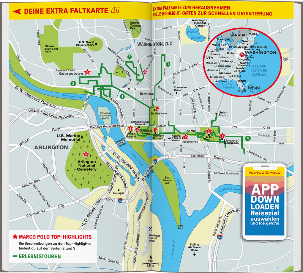 Weitere Ansicht: MARCO POLO Reiseführer Washington, D.C. | Nancy Lanzendörfer, Sabine Stamer, Renzo Ruf
