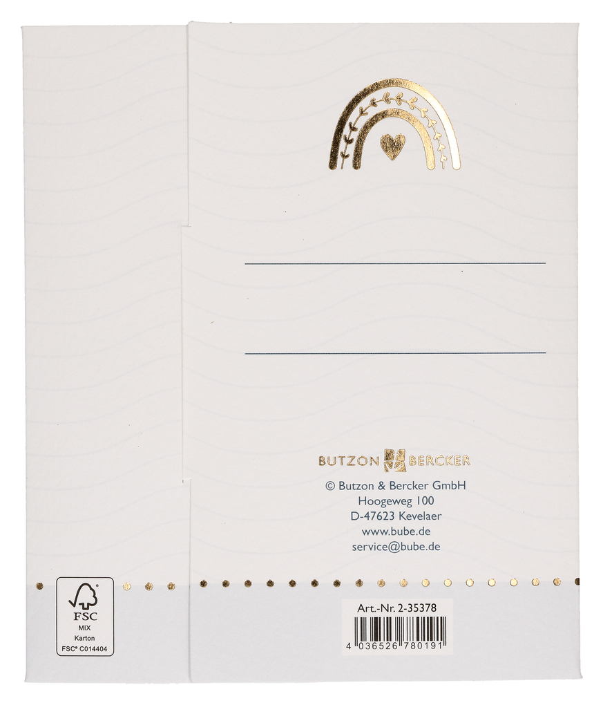 Weitere Ansicht: Butzon & Bercker Tauf-Armband - Stretch-Armband mit weißen Glasperlen, Rosenperlen aus Metall und Kreuz-Anhänger, Lieferung in Geschenkverpackung