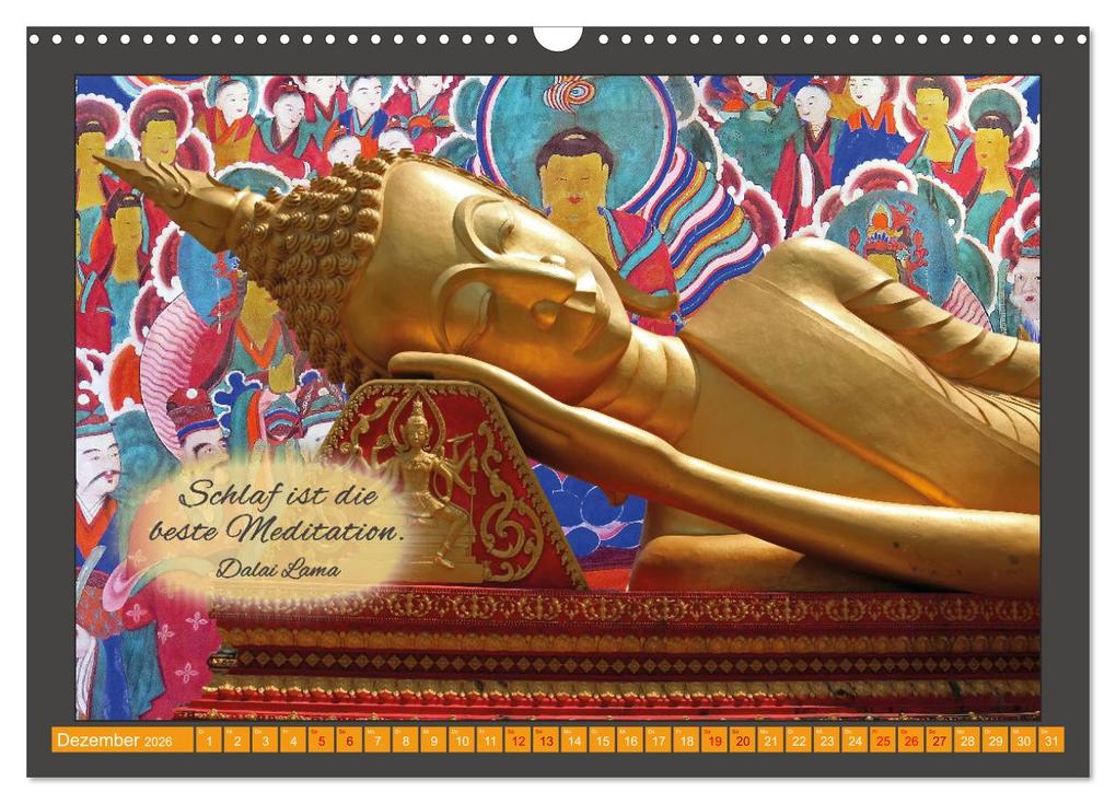 Weitere Ansicht: Worte der Weisheit Motivation für das ganze Jahr (Wandkalender 2026 DIN A3 quer), CALVENDO Monatskalender | Gabriele Gerner, Calvendo