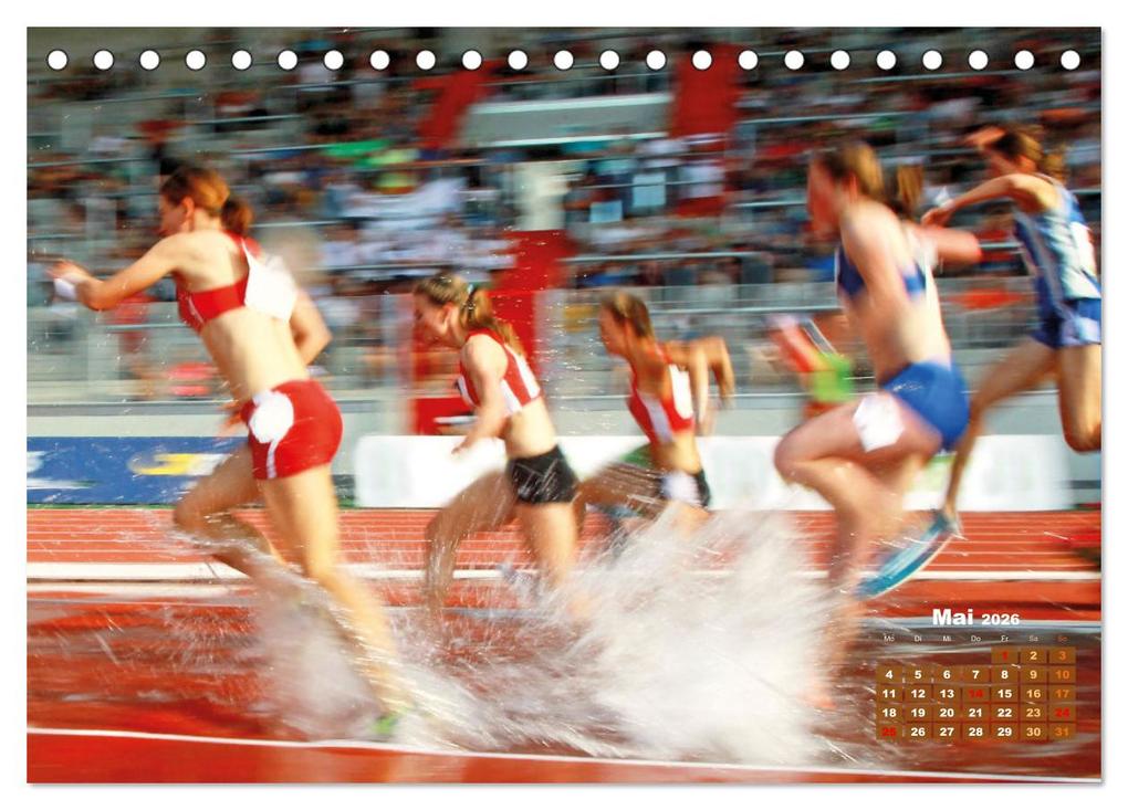 Weitere Ansicht: Faszination Leichtathletik: Schneller, höher, weiter (Tischkalender 2026 DIN A5 quer), CALVENDO Monatskalender | CALVENDO CALVENDO, Calvendo