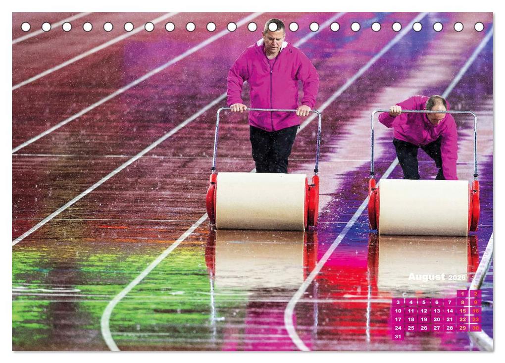 Weitere Ansicht: Faszination Leichtathletik: Schneller, höher, weiter (Tischkalender 2026 DIN A5 quer), CALVENDO Monatskalender | CALVENDO CALVENDO, Calvendo