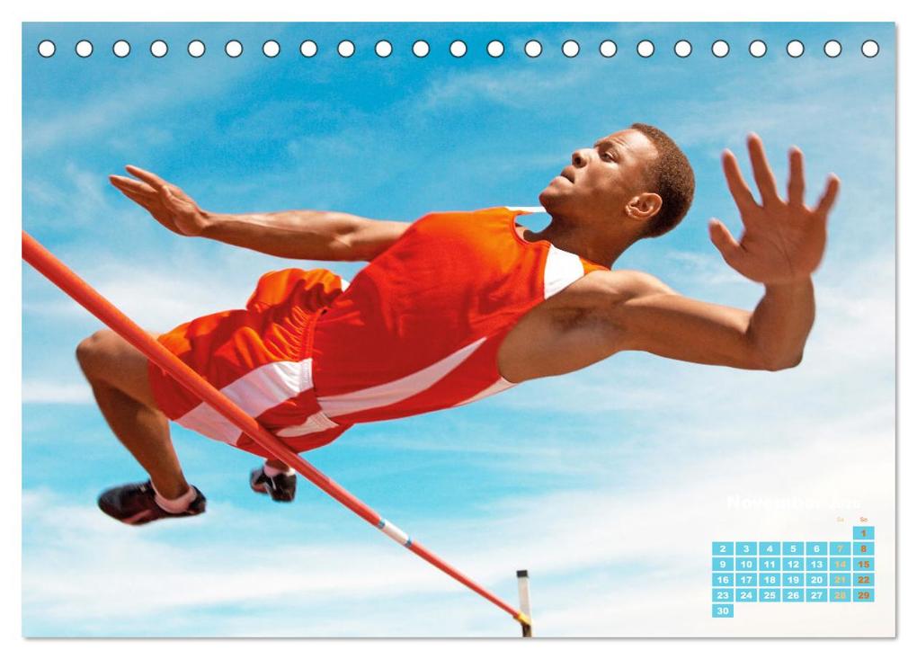 Weitere Ansicht: Faszination Leichtathletik: Schneller, höher, weiter (Tischkalender 2026 DIN A5 quer), CALVENDO Monatskalender | CALVENDO CALVENDO, Calvendo