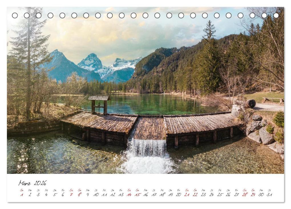 Weitere Ansicht: Österreich in atemberaubenden Bildern (Tischkalender 2026 DIN A5 quer), CALVENDO Monatskalender | Martin Dworschak, Calvendo