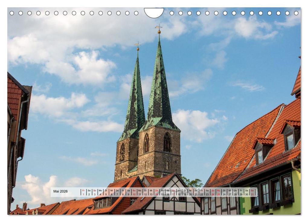 Weitere Ansicht: Historisches Quedlinburg - Sachsen-Anhalt (Wandkalender 2026 DIN A4 quer), CALVENDO Monatskalender | pixs:sell pixs:sell, Calvendo, pixs:sell, Sell Pixs:Sell