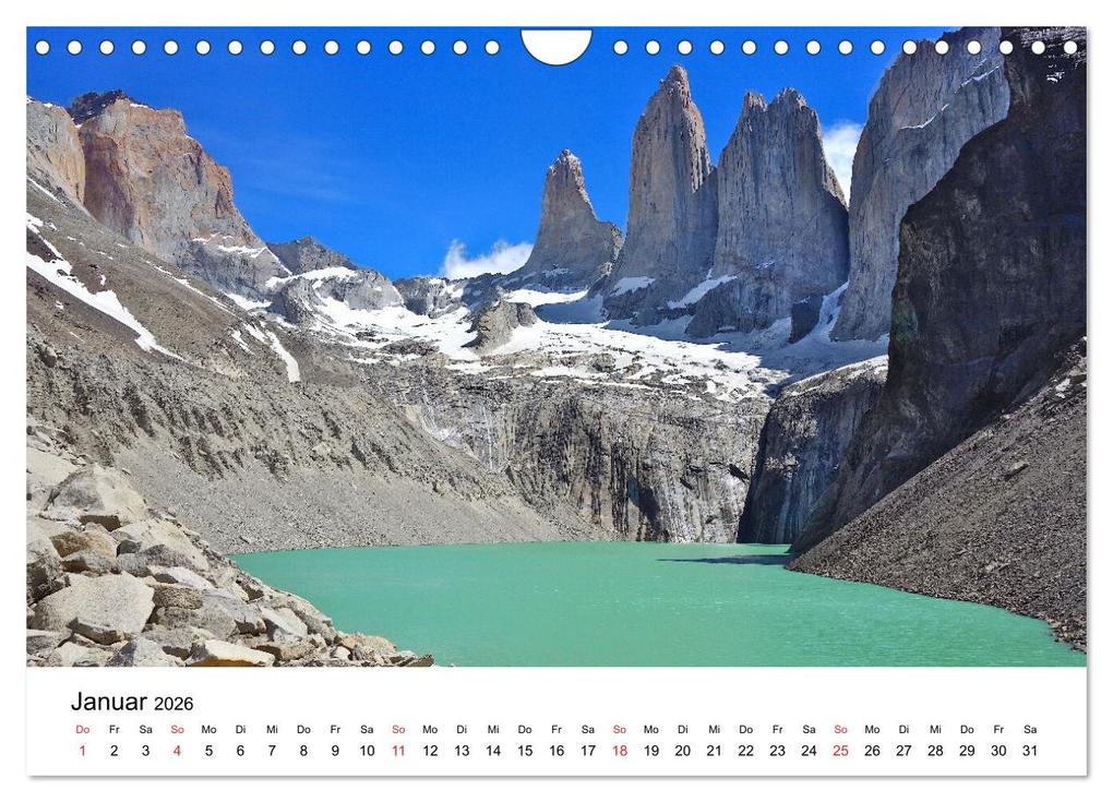 Weitere Ansicht: Südamerika - Vom Reich der Inka bis nach Patagonien (Wandkalender 2026 DIN A4 quer), CALVENDO Monatskalender | Piera Marlena Büchler, Calvendo