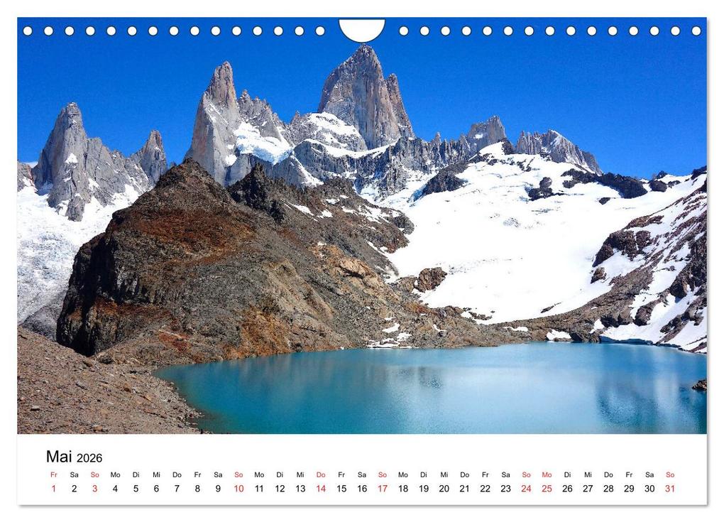 Weitere Ansicht: Südamerika - Vom Reich der Inka bis nach Patagonien (Wandkalender 2026 DIN A4 quer), CALVENDO Monatskalender | Piera Marlena Büchler, Calvendo