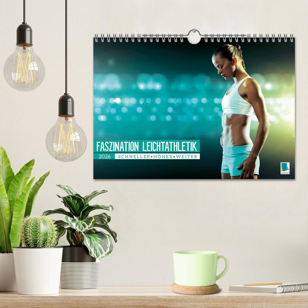 Weitere Ansicht: Faszination Leichtathletik: Schneller, höher, weiter (Wandkalender 2026 DIN A4 quer), CALVENDO Monatskalender | CALVENDO CALVENDO, Calvendo