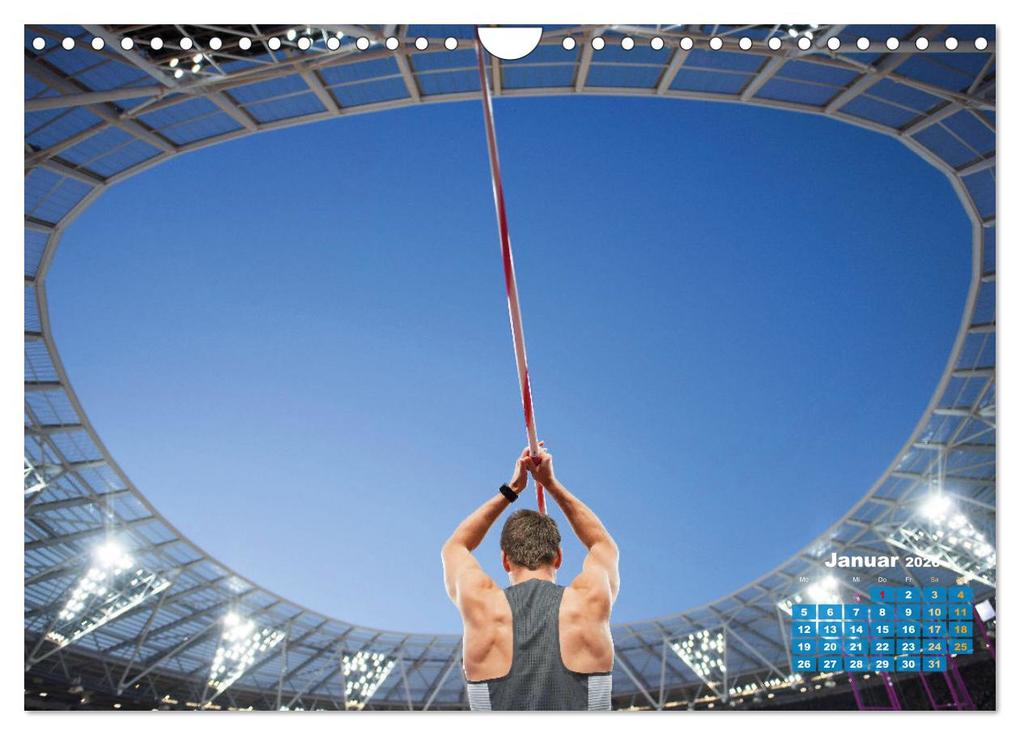 Weitere Ansicht: Faszination Leichtathletik: Schneller, höher, weiter (Wandkalender 2026 DIN A4 quer), CALVENDO Monatskalender | CALVENDO CALVENDO, Calvendo