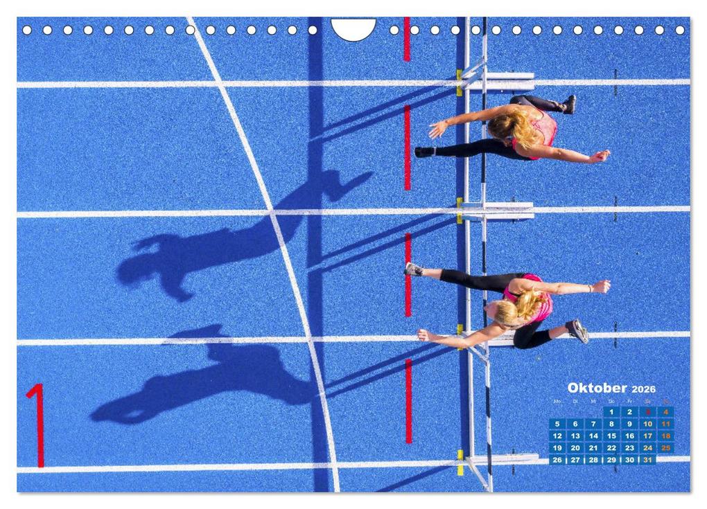 Weitere Ansicht: Faszination Leichtathletik: Schneller, höher, weiter (Wandkalender 2026 DIN A4 quer), CALVENDO Monatskalender | CALVENDO CALVENDO, Calvendo