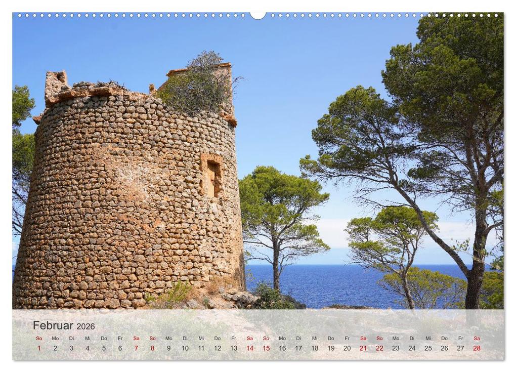 Weitere Ansicht: Cala Deia - Mallorcas Traumbucht (hochwertiger Premium Wandkalender 2026 DIN A2 quer), Kunstdruck in Hochglanz | Markus Behner, Calvendo