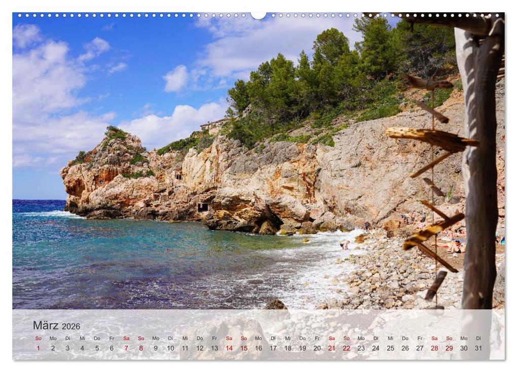 Weitere Ansicht: Cala Deia - Mallorcas Traumbucht (hochwertiger Premium Wandkalender 2026 DIN A2 quer), Kunstdruck in Hochglanz | Markus Behner, Calvendo