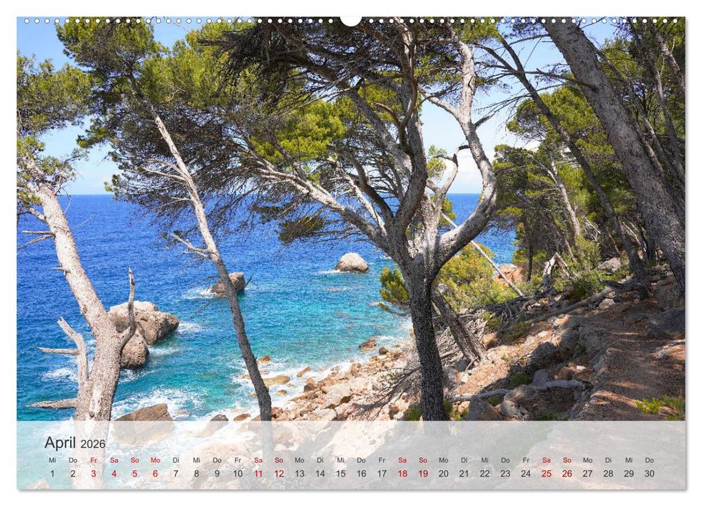 Weitere Ansicht: Cala Deia - Mallorcas Traumbucht (hochwertiger Premium Wandkalender 2026 DIN A2 quer), Kunstdruck in Hochglanz | Markus Behner, Calvendo