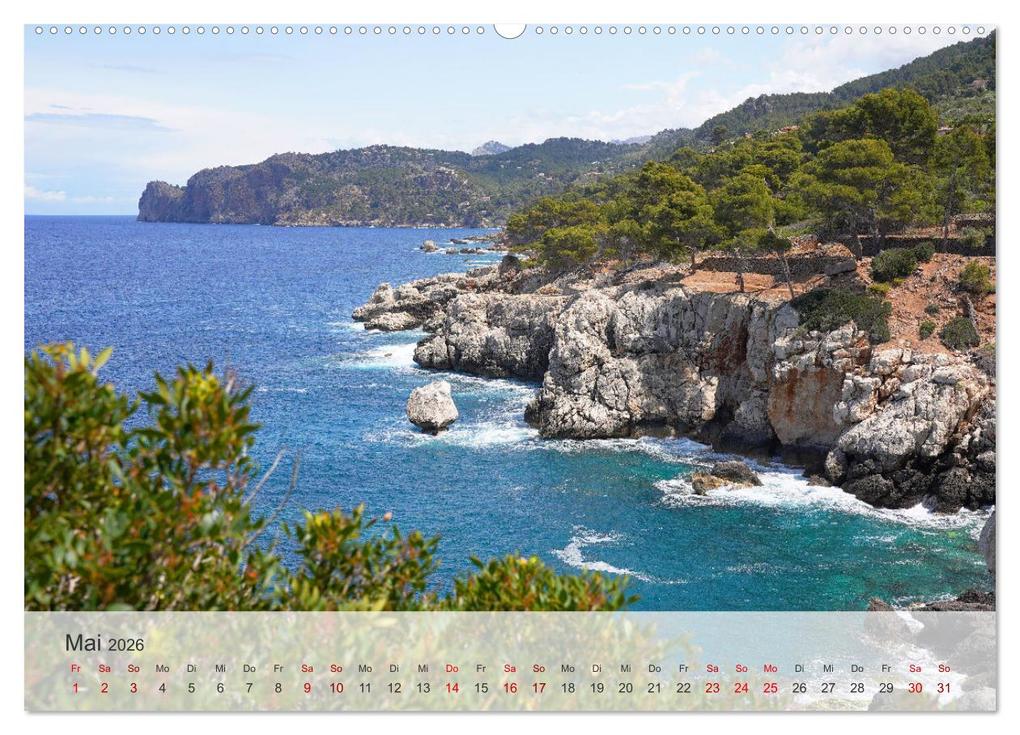 Weitere Ansicht: Cala Deia - Mallorcas Traumbucht (hochwertiger Premium Wandkalender 2026 DIN A2 quer), Kunstdruck in Hochglanz | Markus Behner, Calvendo