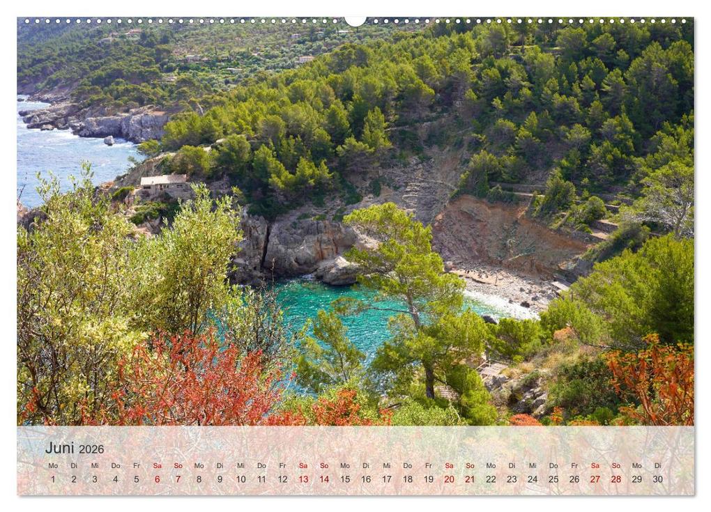 Weitere Ansicht: Cala Deia - Mallorcas Traumbucht (hochwertiger Premium Wandkalender 2026 DIN A2 quer), Kunstdruck in Hochglanz | Markus Behner, Calvendo