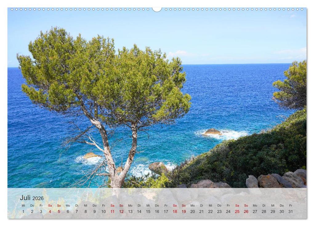 Weitere Ansicht: Cala Deia - Mallorcas Traumbucht (hochwertiger Premium Wandkalender 2026 DIN A2 quer), Kunstdruck in Hochglanz | Markus Behner, Calvendo