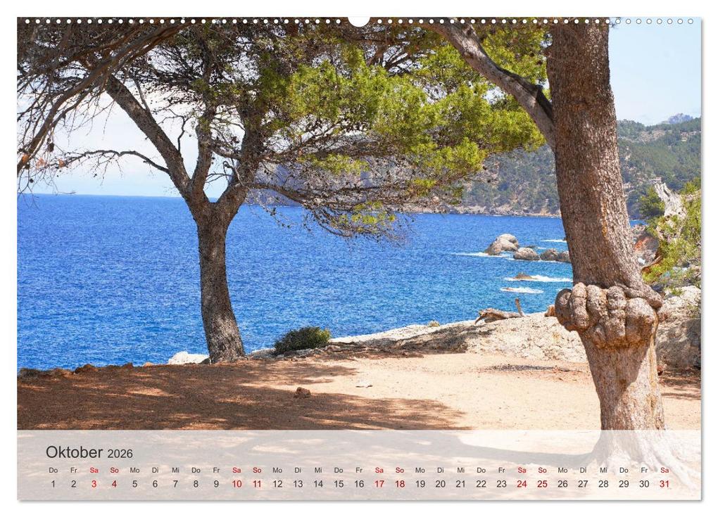 Weitere Ansicht: Cala Deia - Mallorcas Traumbucht (hochwertiger Premium Wandkalender 2026 DIN A2 quer), Kunstdruck in Hochglanz | Markus Behner, Calvendo