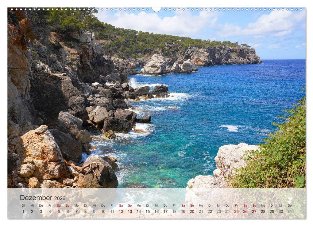 Weitere Ansicht: Cala Deia - Mallorcas Traumbucht (hochwertiger Premium Wandkalender 2026 DIN A2 quer), Kunstdruck in Hochglanz | Markus Behner, Calvendo