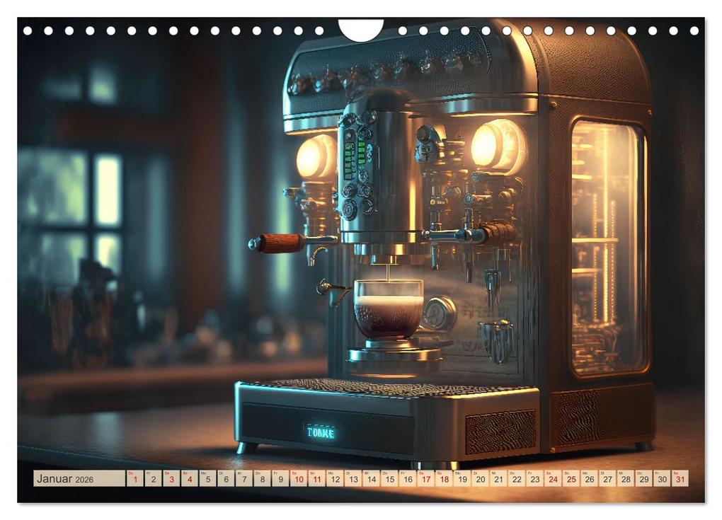 Weitere Ansicht: Kaffee Pause (Wandkalender 2026 DIN A4 quer), CALVENDO Monatskalender | Daniel Rohr, Calvendo
