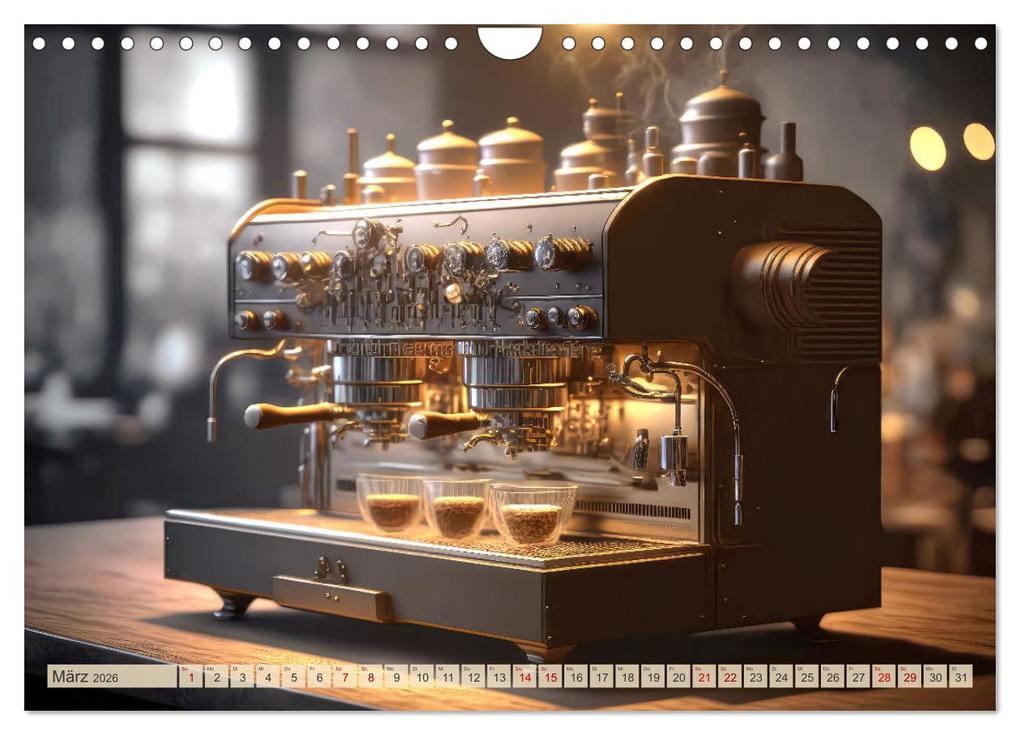 Weitere Ansicht: Kaffee Pause (Wandkalender 2026 DIN A4 quer), CALVENDO Monatskalender | Daniel Rohr, Calvendo