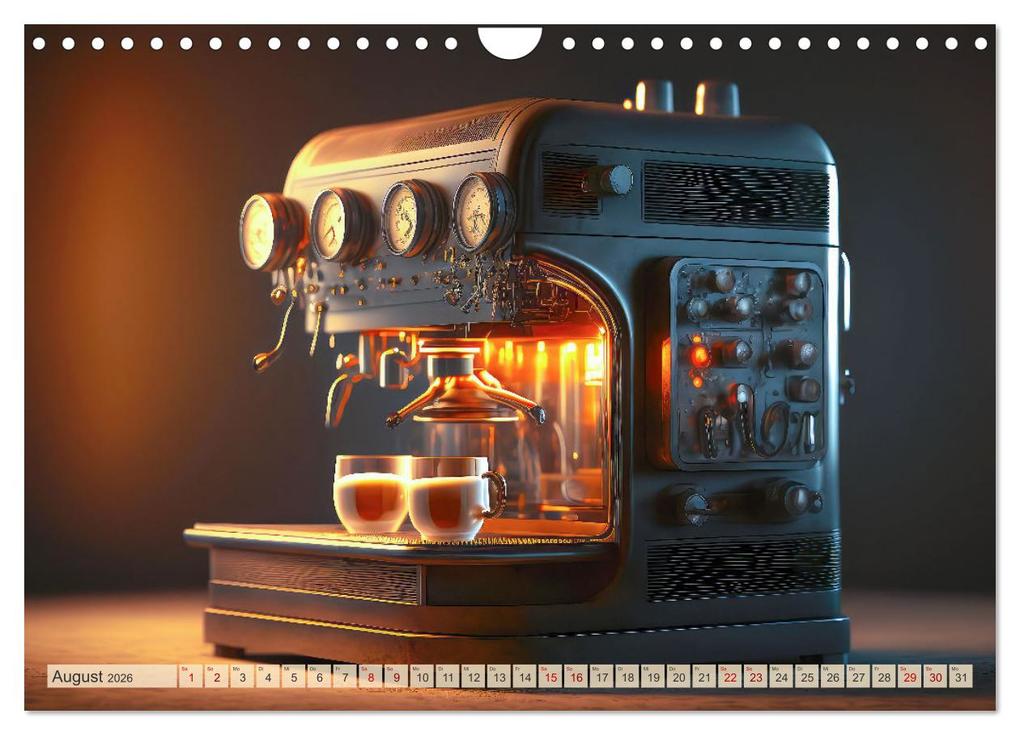 Weitere Ansicht: Kaffee Pause (Wandkalender 2026 DIN A4 quer), CALVENDO Monatskalender | Daniel Rohr, Calvendo