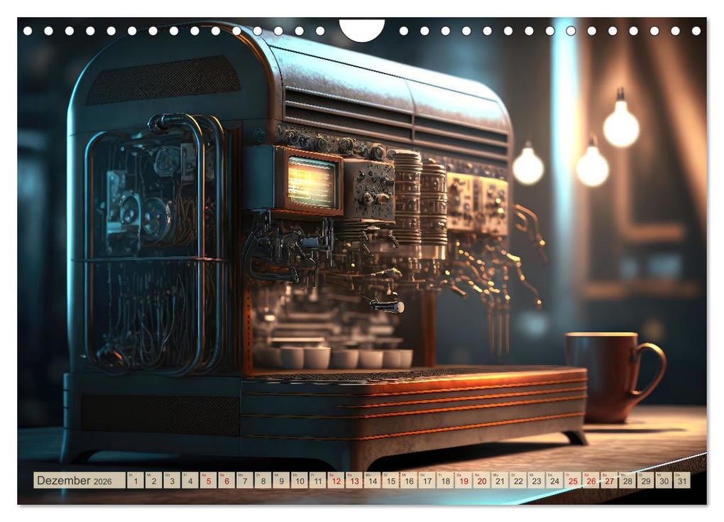 Weitere Ansicht: Kaffee Pause (Wandkalender 2026 DIN A4 quer), CALVENDO Monatskalender | Daniel Rohr, Calvendo