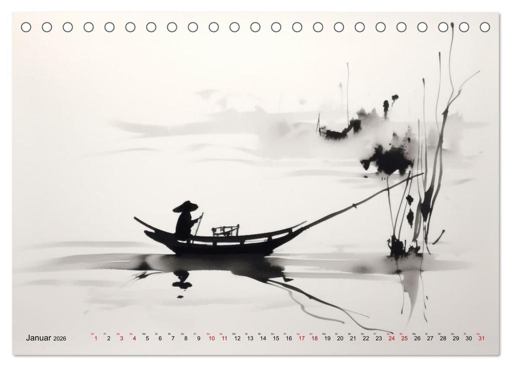 Weitere Ansicht: Sei mit Nichts zufrieden (Tischkalender 2026 DIN A5 quer), CALVENDO Monatskalender | Kerstin Waurick, Calvendo