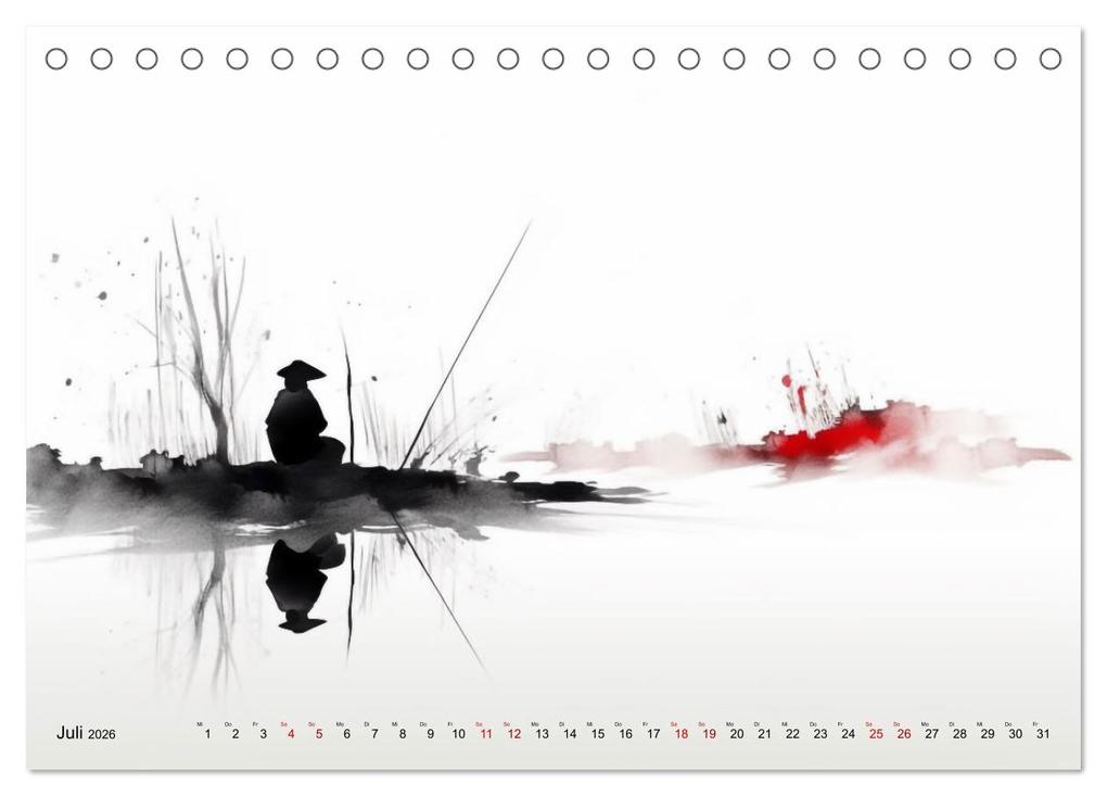 Weitere Ansicht: Sei mit Nichts zufrieden (Tischkalender 2026 DIN A5 quer), CALVENDO Monatskalender | Kerstin Waurick, Calvendo